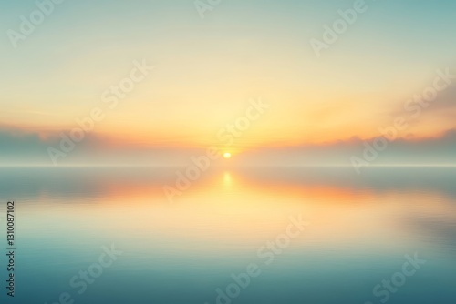An indistinct vertical gradient background highlighted by orange, blue, and brown lines