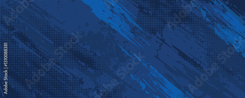 blue color pattern gradient grunge texture background. eps 10