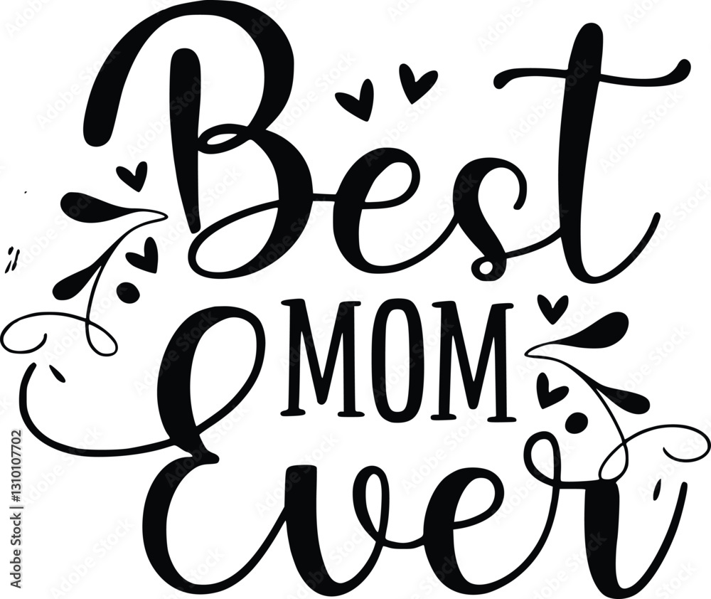 Obraz premium mother's day svg
