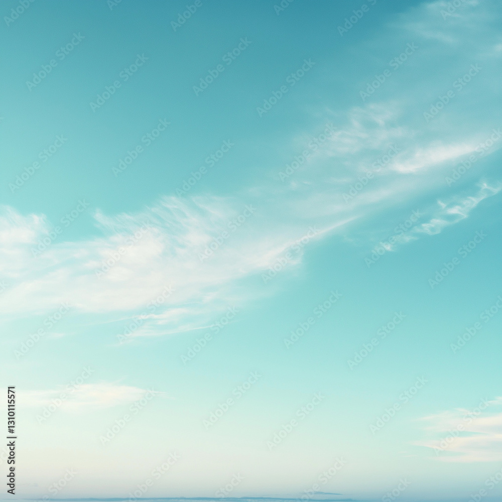 Obraz premium clear blue sky