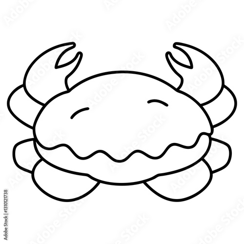 Cartoon-style illustration of a cheerful pig with whimsical features, smiling