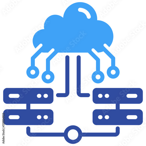 Cloud Server Icon