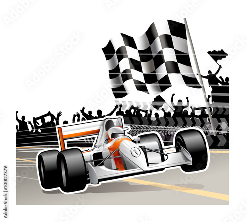 speed flag sign.ai