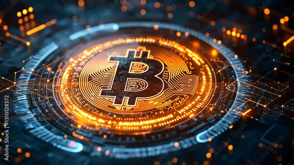 Bitcoin Cryptocurrency Digital Currency Blockchain Technology Bitcoin Cryptocurrency Digital Currency Blockchain Technology