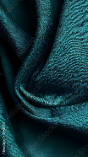 Black blue green abstract background.  Matte background with space for design. 