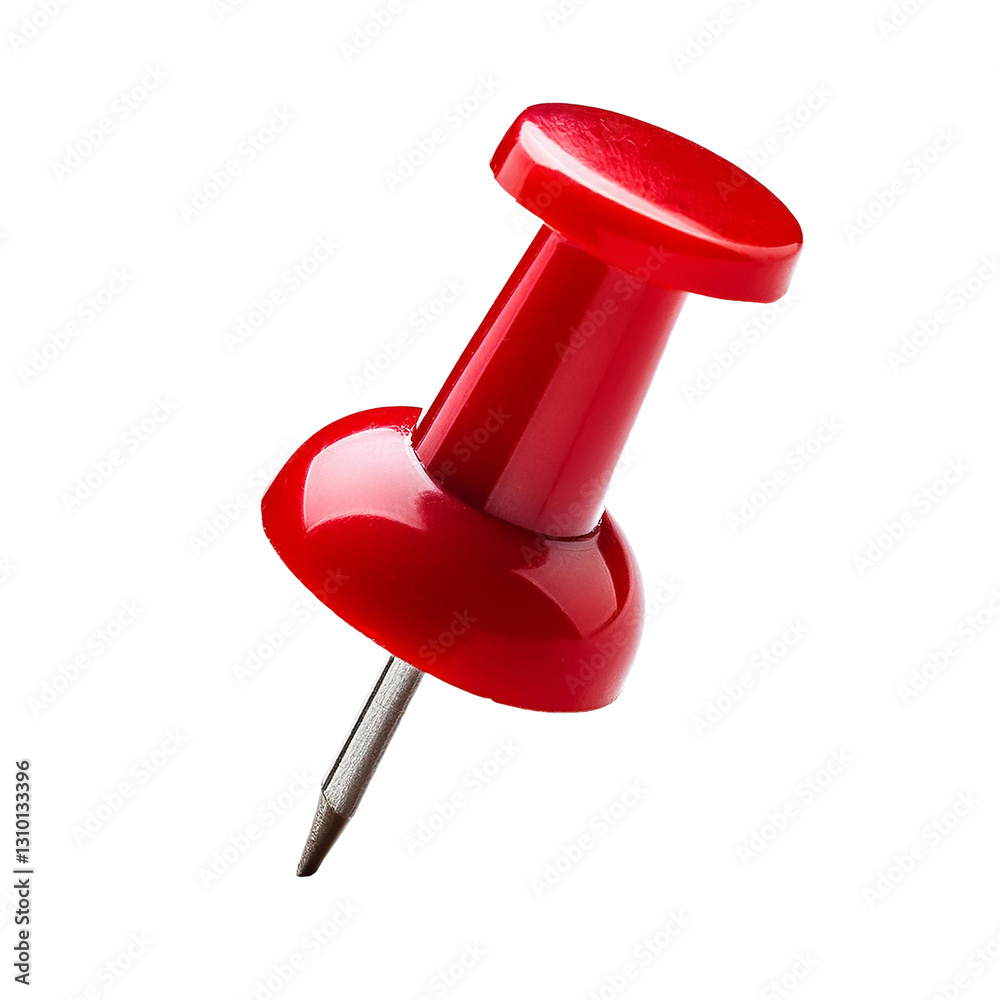 red push pin isolated on transparent background, png red push pin isolated on transparent background, png