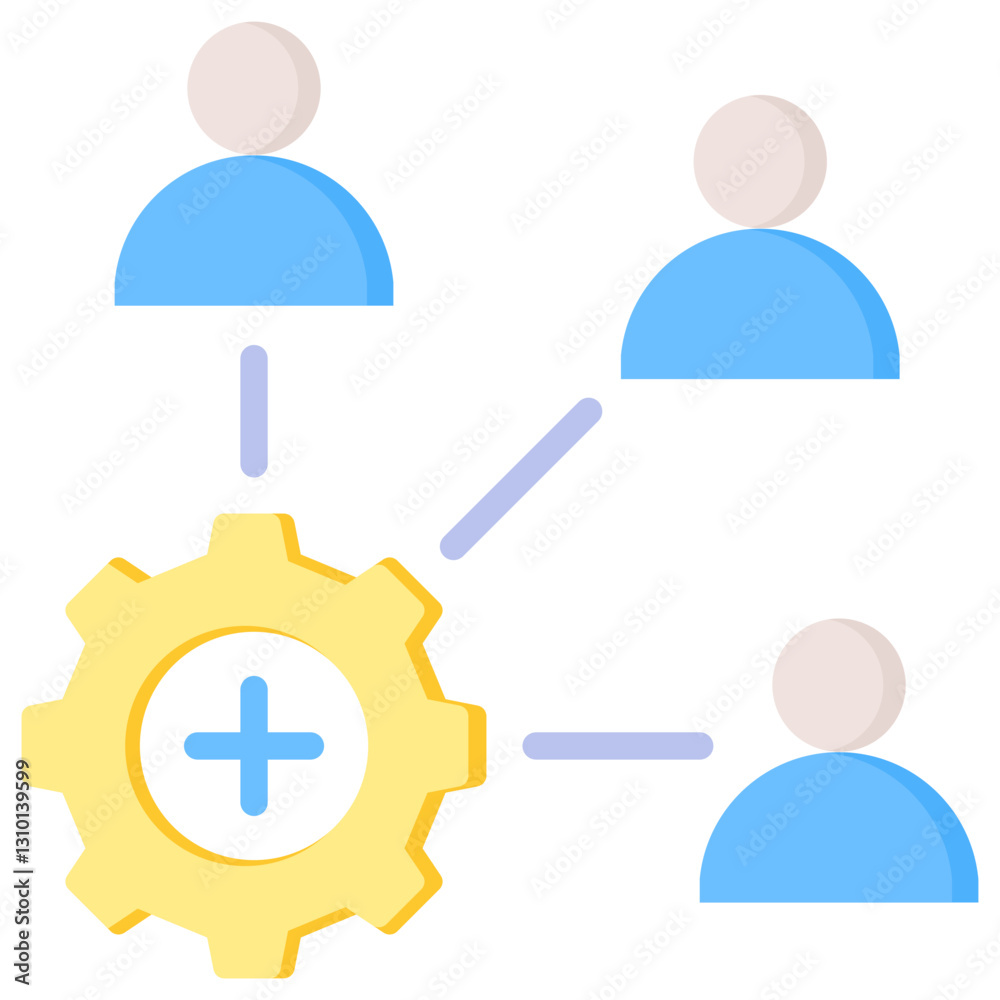 Resource Allocation Icon Resource Allocation Icon