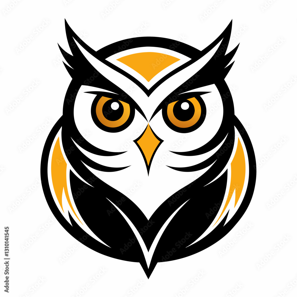 Fototapeta premium Simple Owl Logo Design Collections