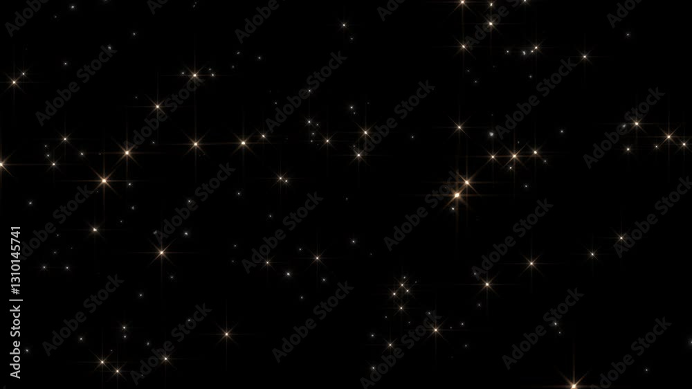 starlight dust particles background effect overlays