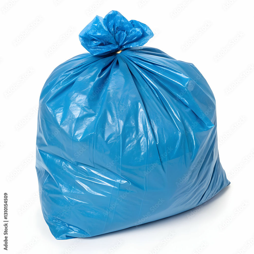 Fototapeta premium plastic bag against white background