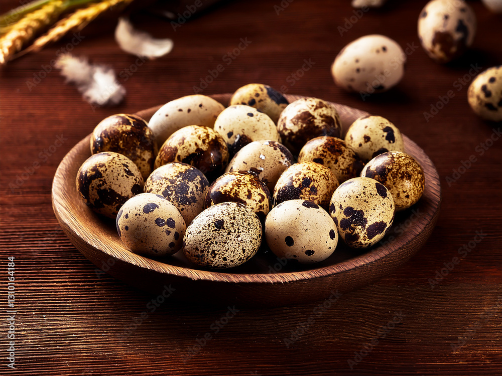 Description for stock: Quail eggs in a plate, small with speckled shells. Natural product, healthy food, rich source of protein. Minimalistic serving. Description for stock: Quail eggs in a plate, small with speckled shells. Natural product, healthy food, rich source of protein. Minimalistic serving.