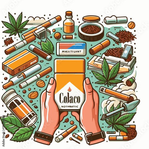 tobacco, nicotine, cigarette, health, background, cigar, smoke, cancer, leaf, addiction, risk, narcotic, unhealthy, toxic, plant, danger, industry, natural, crop, product, organic, nature, habit, harv
