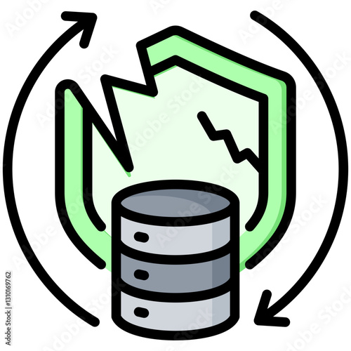 Disaster Recovery Icon