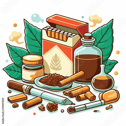 tobacco, nicotine, cigarette, health, background, cigar, smoke, cancer, leaf, addiction, risk, narcotic, unhealthy, toxic, plant, danger, industry, natural, crop, product, organic, nature, habit, harv