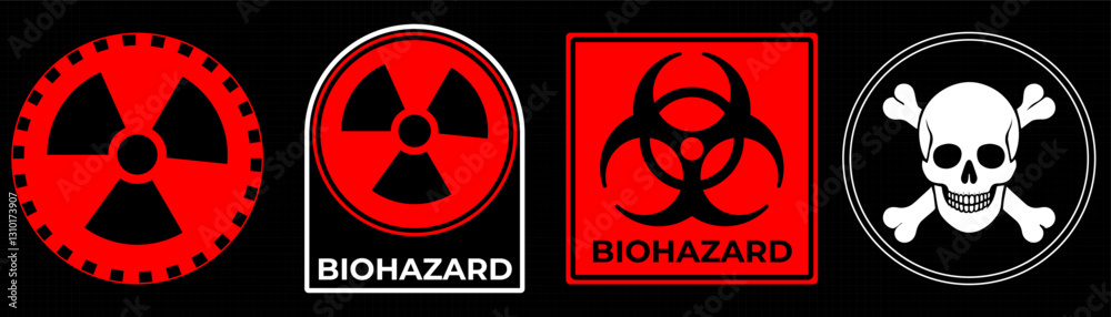 Conceptual HUD danger zone layout featuring red warning frames and futuristic alert elements. High-quality vector illustration perfect for print and digital interfaces, including caution signs, attent Conceptual HUD danger zone layout featuring red warning frames and futuristic alert elements. High-quality vector illustration perfect for print and digital interfaces, including caution signs, attent