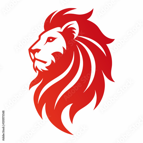 Wallpaper Mural Simple Lion Logo Design Collections Torontodigital.ca