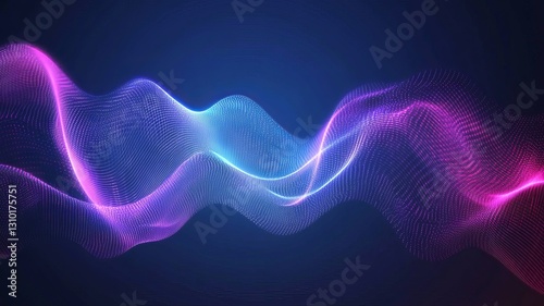 blue and purple rays creating dynamic energy