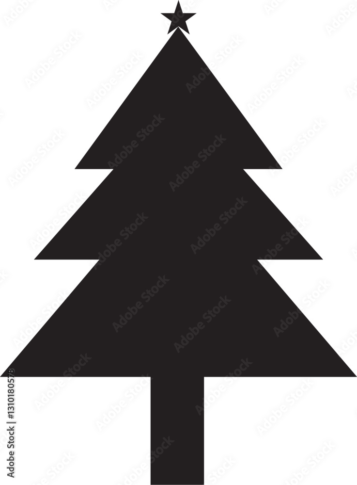 christmas tree vector illustration christmas tree vector illustration
