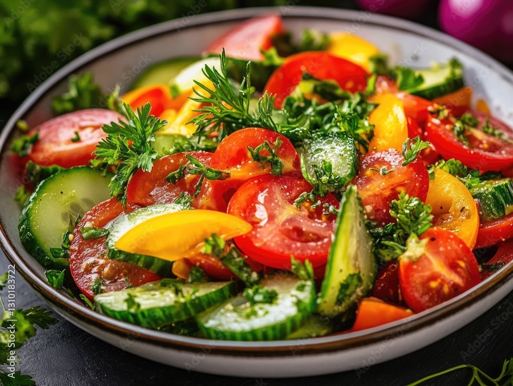 Summer Vegetable Salad Summer Vegetable Salad