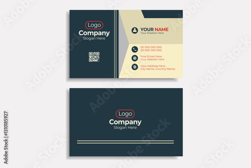 Elegant Visiting Card | Modern Business Card | Business Card Template Design  