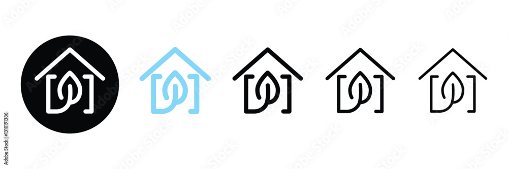 Set of house renovation icon collection. Housing growth, Update home, House repair symbol. Vector Illustration. Set of house renovation icon collection. Housing growth, Update home, House repair symbol. Vector Illustration.