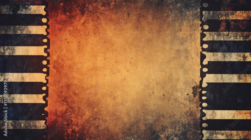 Obraz premium Vintage Filmstrip Background