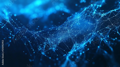 glowing world globe and network connections for business and security
