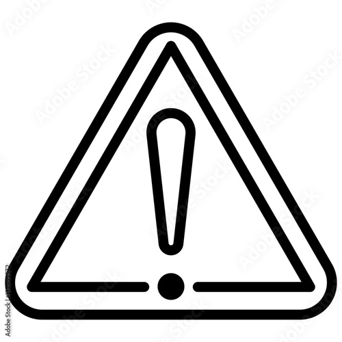 Hazard Outline Icon