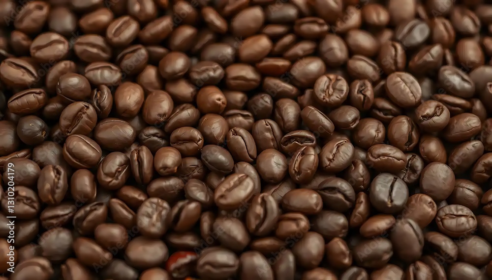 Rich and Aromatic: A Detailed Look at Roasted Coffee Beans Texture Pattern Rich and Aromatic: A Detailed Look at Roasted Coffee Beans Texture Pattern
