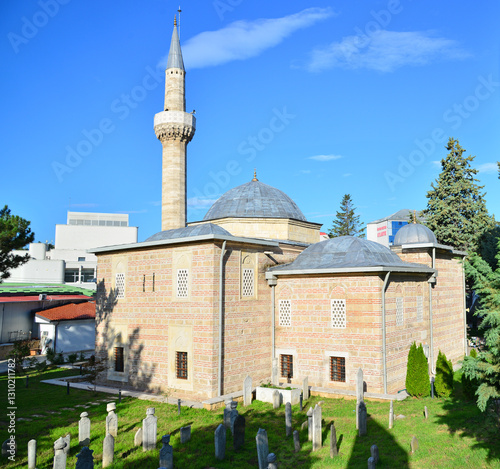 Alaca Mosque and Tomb in Skopje, Macedonia, was built in the 16th century. photo
