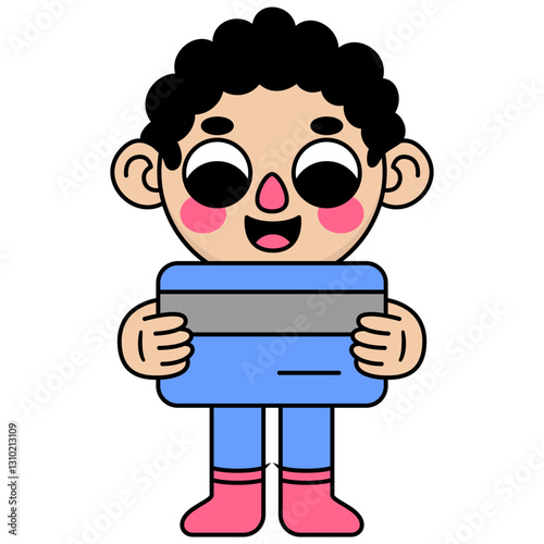 cute kid credit card