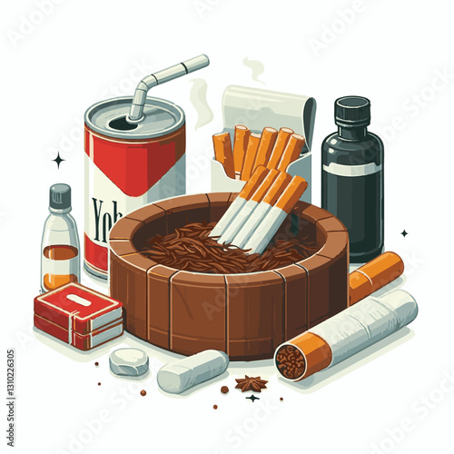 tobacco, nicotine, cigarette, health, background, cigar, smoke, cancer, leaf, addiction, risk, narcotic, unhealthy, toxic, plant, danger, industry, natural, crop, product, organic, nature, habit, harv
