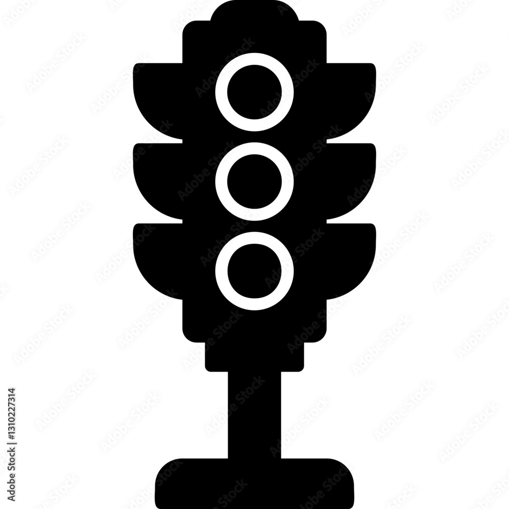 Obraz premium Traffic Lights Icon