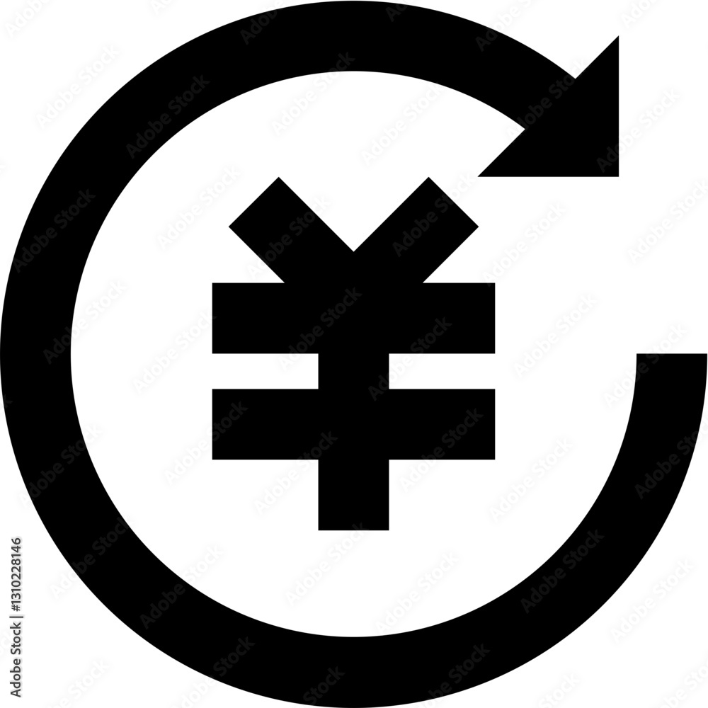 Fototapeta premium General collection - face right angle black icon pack