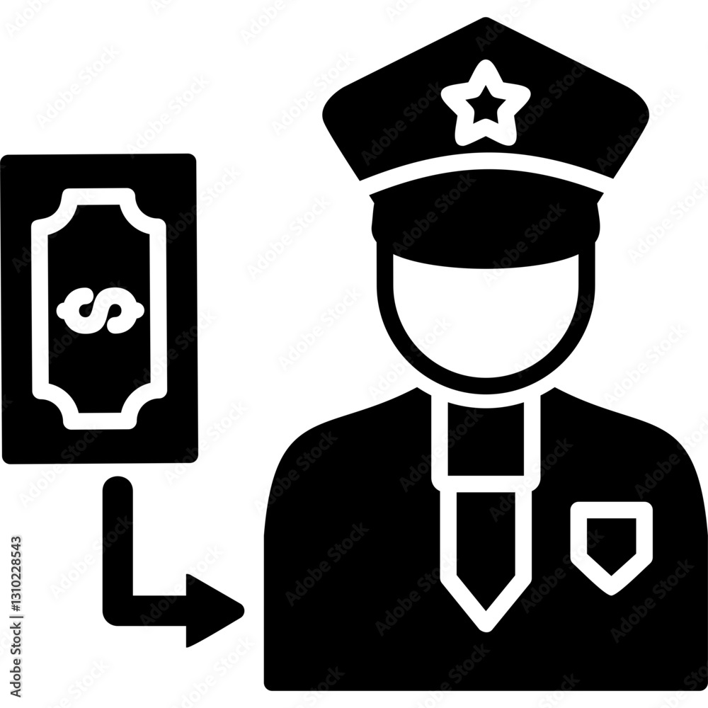 Corrupt Officer Icon Corrupt Officer Icon