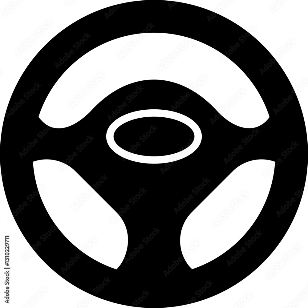 Steering Wheel Icon Steering Wheel Icon