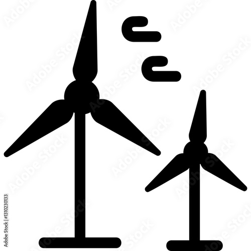 Wind Turbine Icon