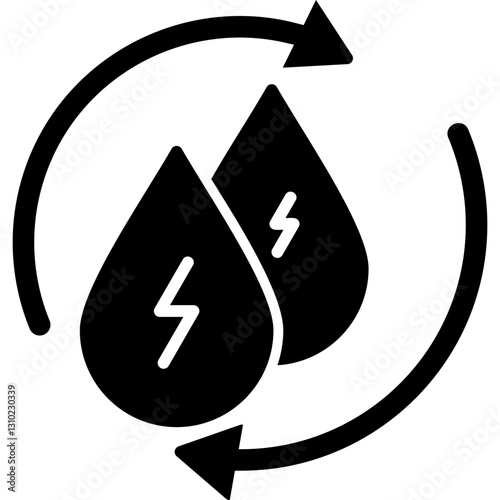 Water Energy Icon