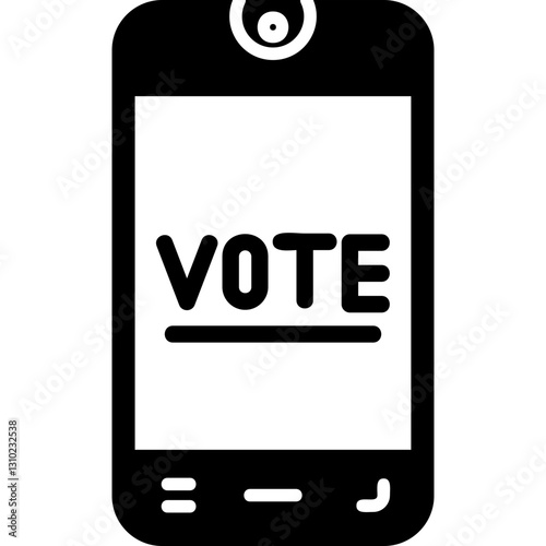 Online Voting Icon