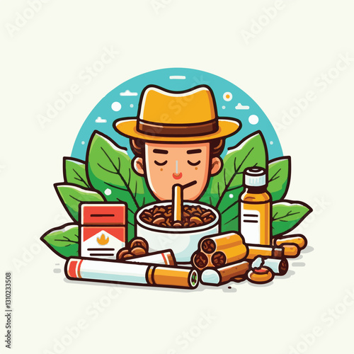 tobacco, nicotine, cigarette, health, background, cigar, smoke, cancer, leaf, addiction, risk, narcotic, unhealthy, toxic, plant, danger, industry, natural, crop, product, organic, nature, habit, harv