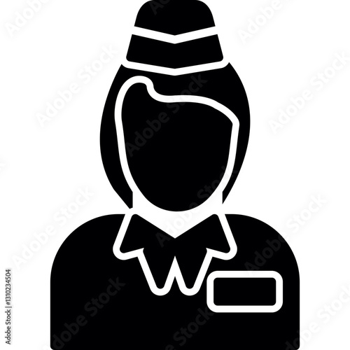 Stewardess Icon