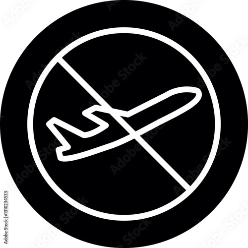 No fly zone Icon
