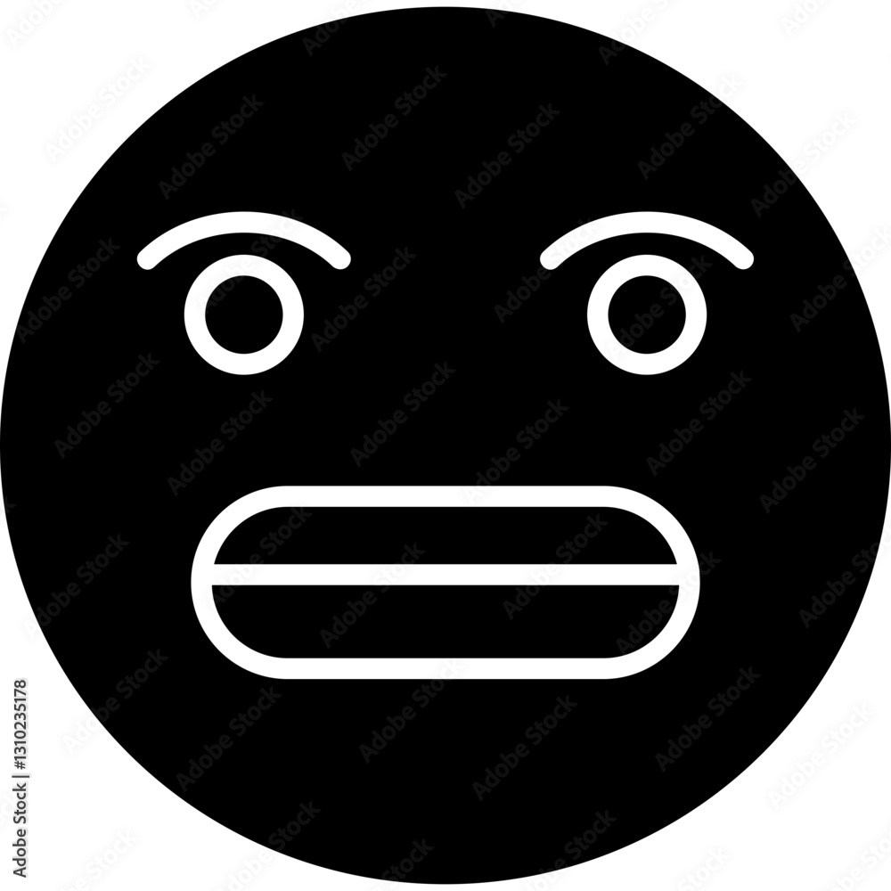 Naklejka premium Laugh Icon