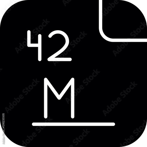 Molybdenum Icon