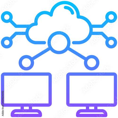 Cloud Platform Icon photo