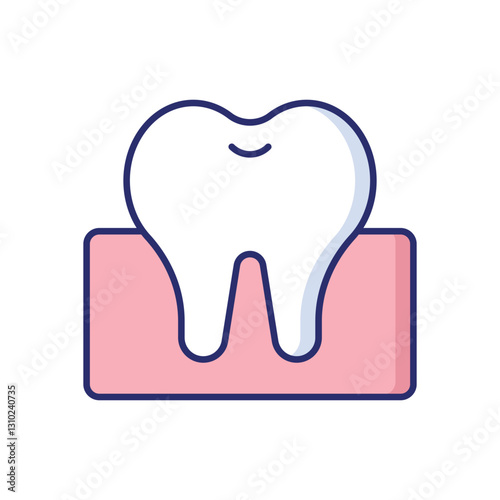 Teeth vector icon
