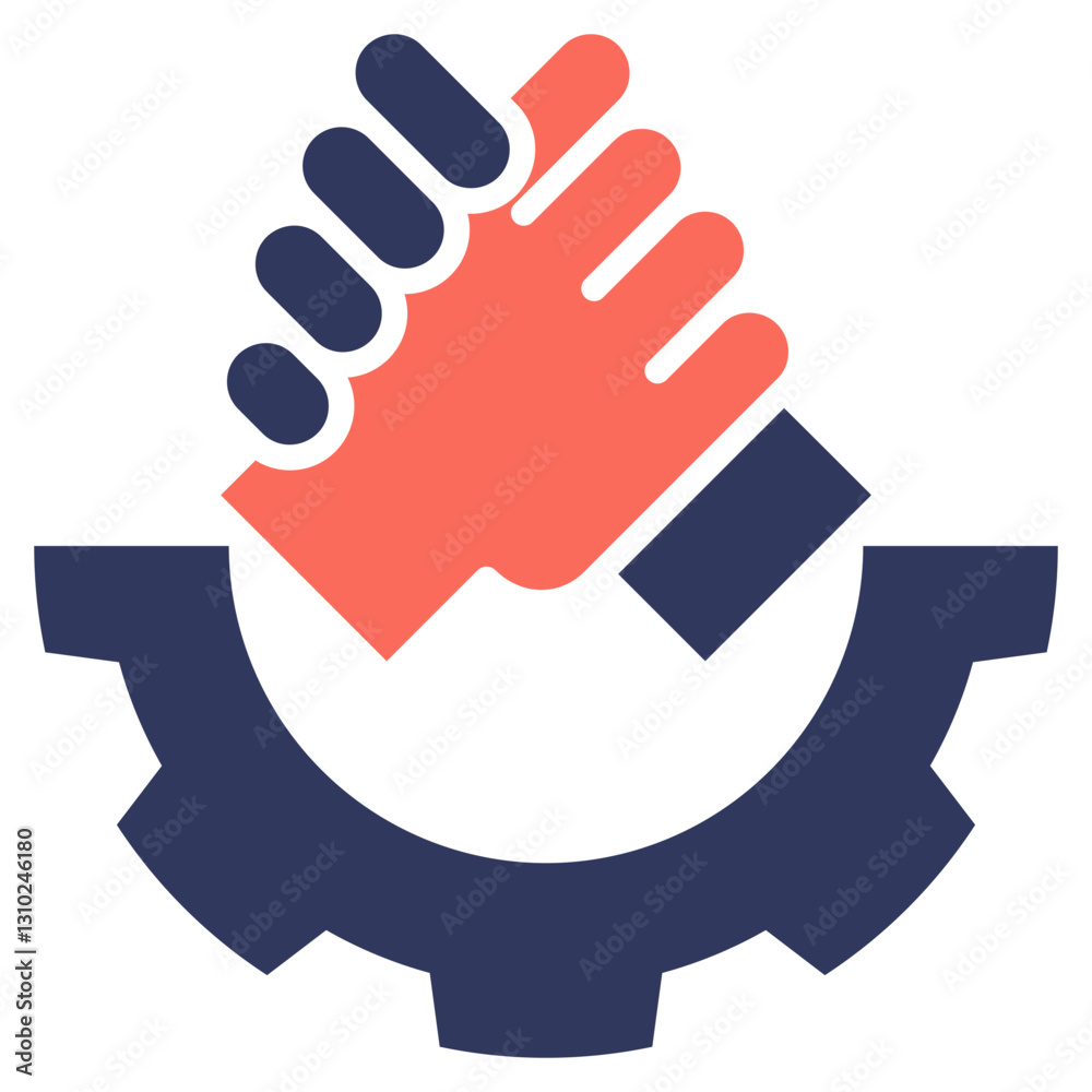 Obraz premium Collaboration Mixed Icon