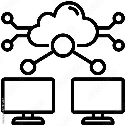 Cloud Platform Icon