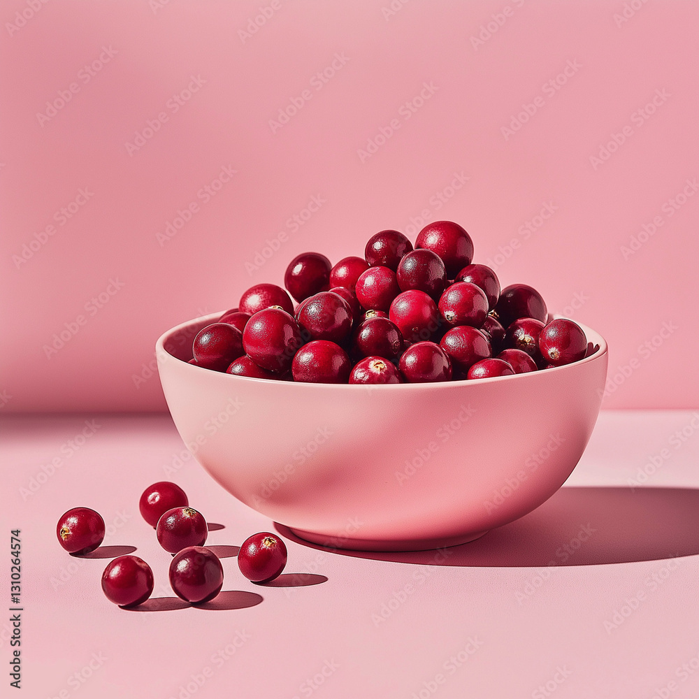 bowl of cranberries bowl of cranberries