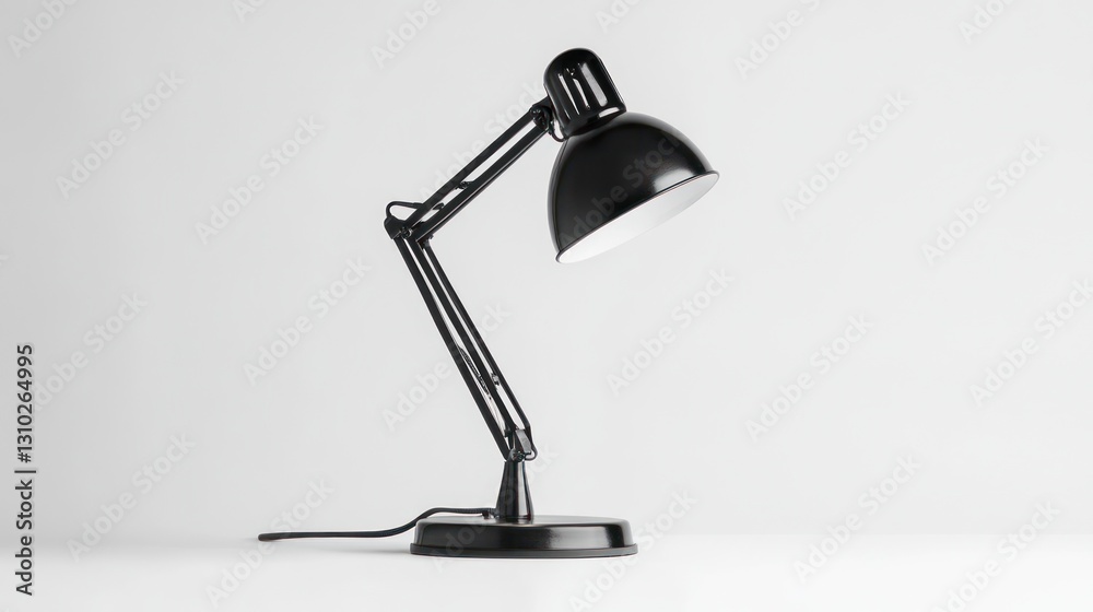 Black Desk Lamp on White Background (2) Black Desk Lamp on White Background (2)